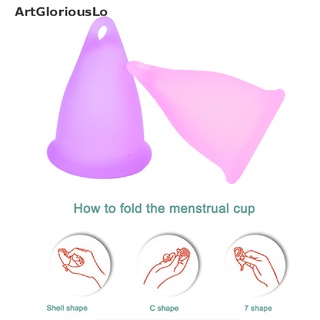 【ArtGloriousLo】 Menstrual Cup Resuable Lady Cups Medical Silicone Menstrual Cup For Women PH
