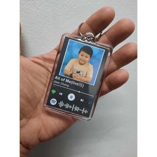 Spotify Acrylic Customized Keychain