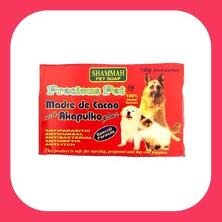 Precious Pets Madre De Cacao Soap With Akapulco for Dog And Cats 100g