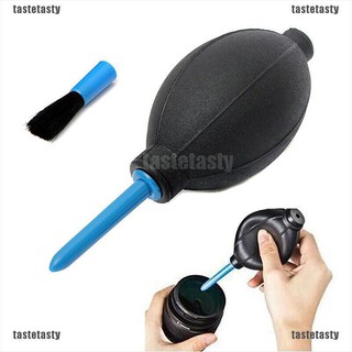 【TATY】Rubber Hand Air Pump Dust Blower Cleaning Tool +Brush For Digital Camera Lens (1)