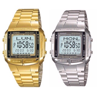 Casio databank watch gold silver for phone book (2)