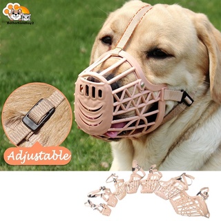 Pet dog mouth sets adjustable Muzzle Basket Anti-Biting Mouth Cover Dog Adjustable Pet dog mouth sets adjustable muzzle BETHAND