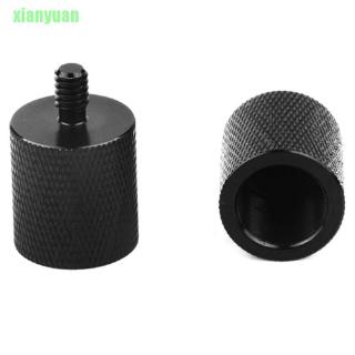 XY Thread adapter microphone stand 5/8" 27 female to 1/4" 20 male camera tripod