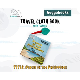 Infantway Huggabooks Travel Cloth Book With Teether Title: Places in the Philippines