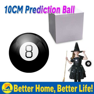 10CM Magic Ball Prophecy Magic Ball Black 8 Magic Props New Strange Gift Toys