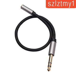 [Thunder] Headphone Adapter 6.35mm Female to 3.5mm Male Stereo Audio Adapter