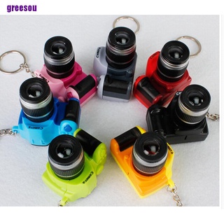 GS Cute Mini Toy Camera Charm Keychain With Flash Light&Sound Effect Gift