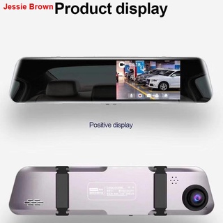 ﺴ♈❂Lenovo V3-X HD Rearview Mirror Recorder 1080P Mirror Dashcam 4.39 inch Dual Lens FHD 1080P Dash C