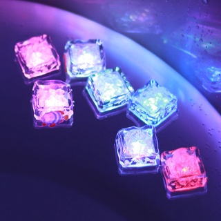 Discount▨Douyin net celebrity toys baby bathroom bath toys magic ice cube lights glow in water child (4)