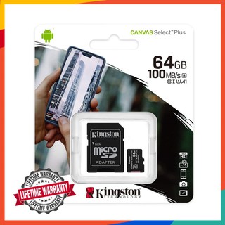 Kingston Memory Card 256GB 128GB 64GB 100MB/S 32GB 16GB Micro sd card Class10 flash card Memory Microsd TF/SD Card