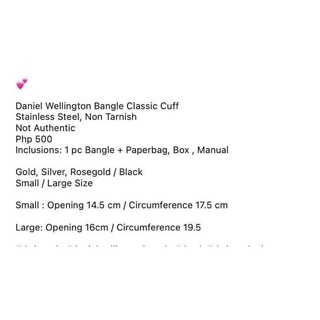 straps▲Daniel Wellington Bangle Cuff Classic DW (5)