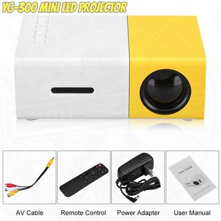 【spot good】﹊Mic.Arturo YG-300 Mini Portable Projector (Yellow)