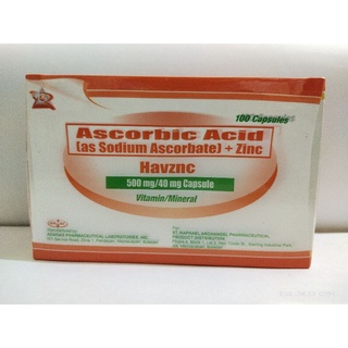 Ascorbic Acid(as Sodium Ascorbate) + Zinc (HAVZINC)