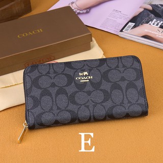 JCC Co*ch Classic Long Zip Purse Women Wallet Bags Card Bag (6)