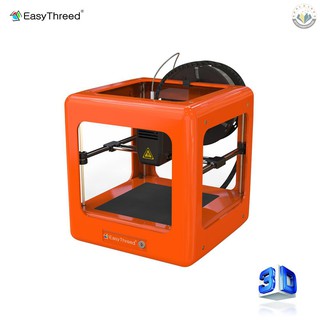 ✲ready stock✲ EasyThreed Nano Entry Level Desktop 3D Printer for Kids Students No Assembling Quiet Working Easy Operation High Accuracy (1)