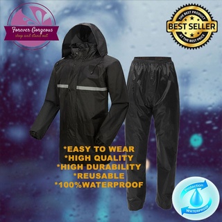 motorcycle bag☂✾▧MOTORCYCLE RIDER KAPOTE / RAINCOAT WITH BAG (PVC MADE) 100% WATER PROOF, BEST FOR R