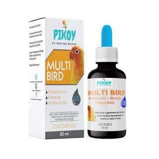 №Pikoy MULTI BIRD Liquid Multivitamin & Mineral Drops With Essential Amino Acids (All Types of Bird) (1)