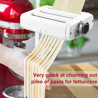 Pasta Maker Attachment 3-in-1 Kitchen Pasta Roller Replacement for KitchenAid Stand Mixer RainbowboyShop