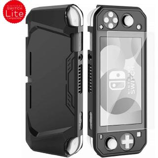 Switch Lite Protective Case for Nintendo Switch Lite,TPU Grip Case Cover with Glass Screen Protector