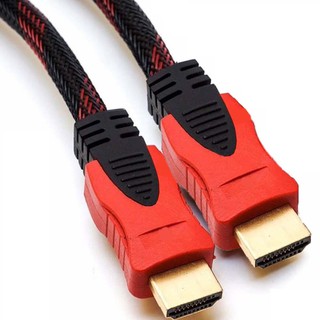 HDMI Cable 1.5M UME High Speed HDMI Cable Red Black Braided Cord RD1.5 COD (2)