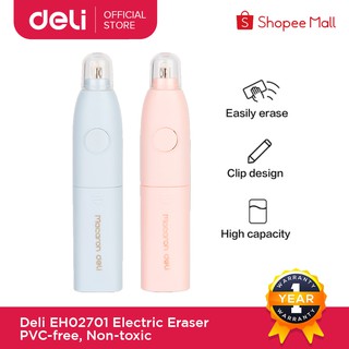 Deli EH02701 Electric Eraser PVC-free, Non-toxic