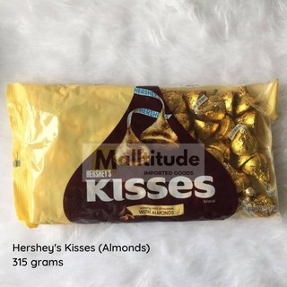 Hersheys Kisses Almonds 315g