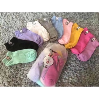Set of 10 pairs cony Cute Ankle Socks For Girls on sales Unisex New Style Fashion Ankle Socks (2)