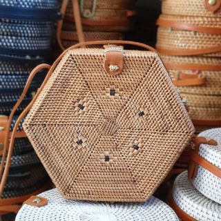 100% AUTHENTIC BALI RATTAN BAGS-FREE Shipping & COD