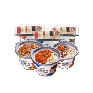 Instant Noodles▽EQGS Free Yogurt Drinks Xiao Yang ONLY 15 Minutes Self Heating Instant Hot Rice Bowl