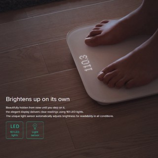 Xiaomi Bluetooth Tempered Glass Digital BMI Weighing Scale 2 (2)