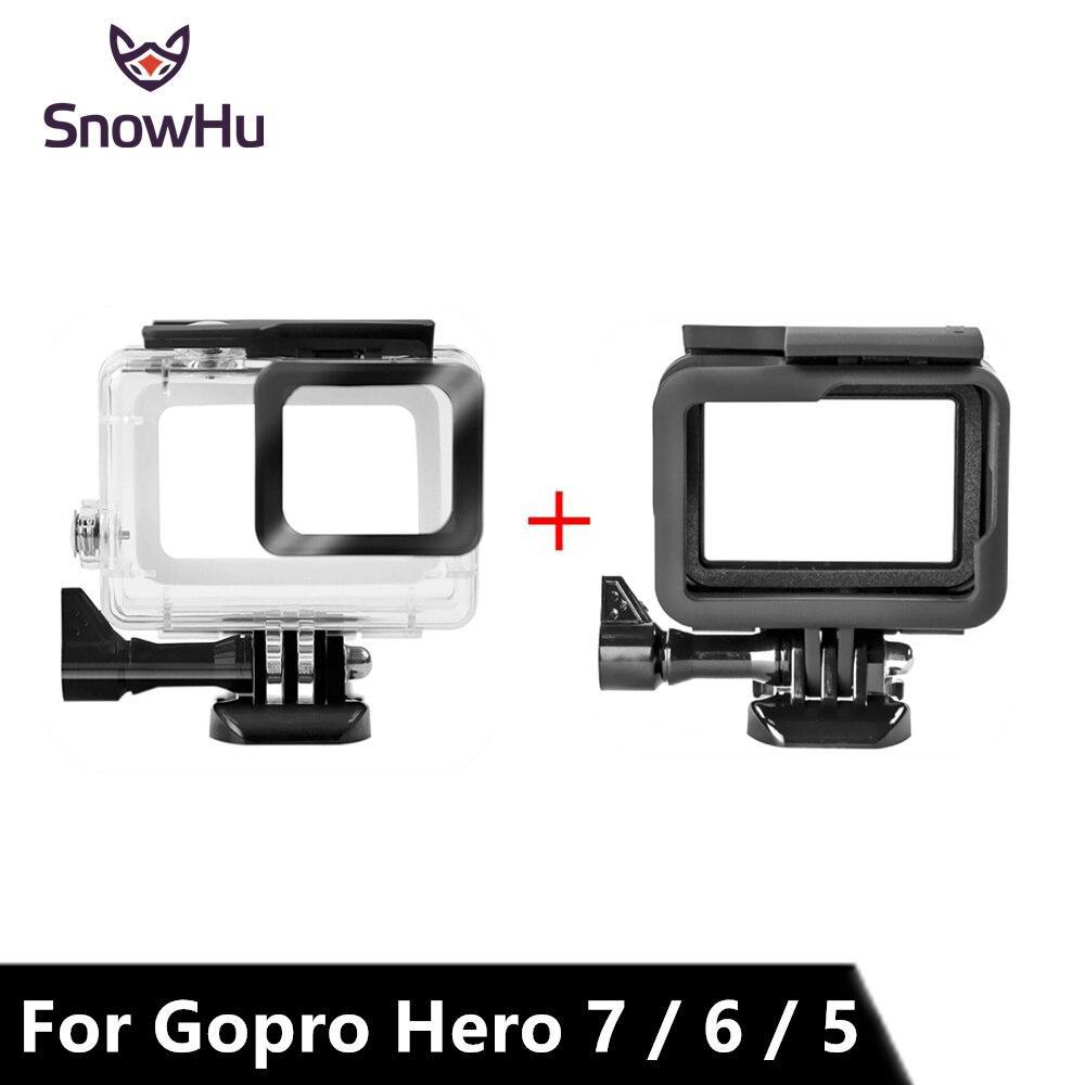 Gopro Hero 7 6 5 45M Waterproof Housing Case Frame Protective Box For Gopro Hero 7 6 5 black Camera