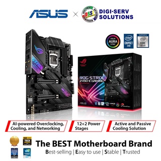 Asus ROG Strix Z490-E Gaming Intel® Z490 LGA 1200 ATX Gaming Motherboard with 16 power stages, DDR4