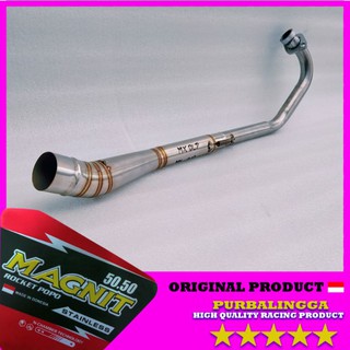 Old Mx Exhaust Neck Pipe Full Stainless Yamaha Old Jupiter Mx