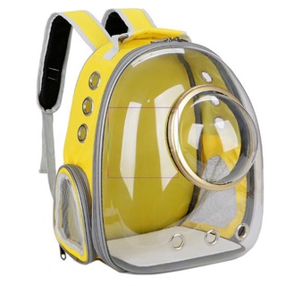【Available】[delivery in 1-3 days]☆Pet Carrier Bag Portable Pet Outdoor Cat Travel Backpack Capsule D