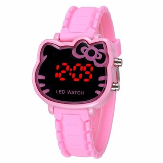 hello kitty watch for women and for kids hellokitty LED light fashion watch cute watch