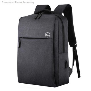 ♣▤Dell notebook backpack 15.6 inch 14- computer bag large-capacity fashion male and female student