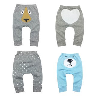 Lovely Baby Kids Boys Clothing 100% Cotton Newborn Pants Trousers