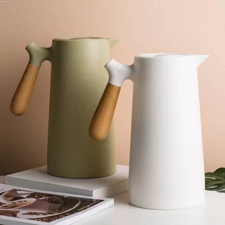 Kitchen Appliances☸Nordic Vacuum Insulated Flask Minimalist Thermos 1 Liter 24 Hour Heat Kettles Air