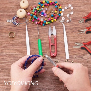 YOI DIY Jewelry Making Supplies Kit Jewelry Wires Jewelry Repair and Beading Tools