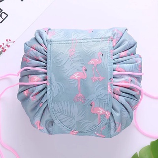 【spot goods】✤❖South Korea Flutter Fashion Make-up Bag Travel artifact South Korea small fresh bag la