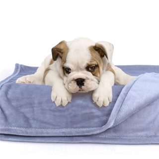 ✔New Super Warm Solid Warm Micro Plush Fleece Dog Blanket Throw Rug Sofa Bedding Flannel Throw Blank