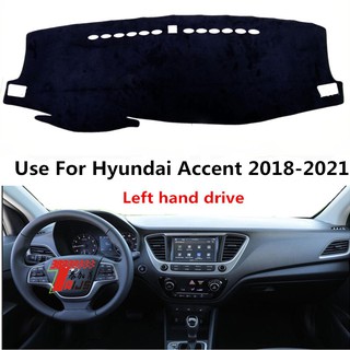 Hyundai Accent Dashboard Cover - Dashboard Mat Dash Mat for Hyundai Accent 2019 -2021