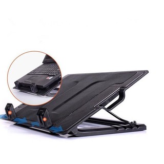 ❈[Pluspower.ph] Adjustable foldable usb 17 inch single fan electric ergostand laptop cooling pad