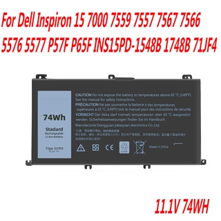 -floor price-✚✟⊕High Quality 357F9 Laptop Battery For Dell Inspiron 15 7000 7559 7557 7567 7566 5576