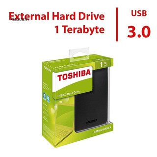 ❁KISS❁TOSHIBA 500GB/1TB/2TB High Speed USB 3.0 External Hard Disk Drive for PC Laptop (2)