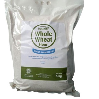 Star Whole Wheat Flour Whole Wheat Flour (1 kilogram) Repack Naturich Bogasari