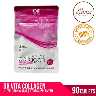 Dr. Vita Collagen + Hyaluronic Acid 90 Tablets
