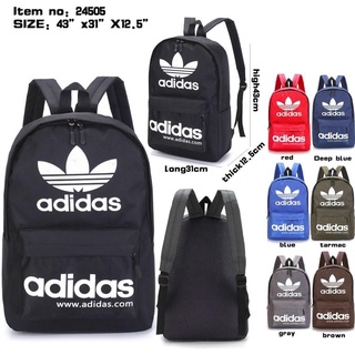 TRAVEL BAGSLUGGAGE◈Adida Bag Adidas Fashion Backpack Bag Outdoor Bag