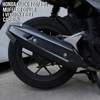 Honda Click Heat Guard 125i/150i V2 Game Charger Muffler Cover For Click V2