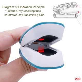 ♕☊﹉【Ready Stock】Finger Pulse Oximeter Oximetro De Dedo Profesional Oxymetre Saturatiemeter Pulsioxim